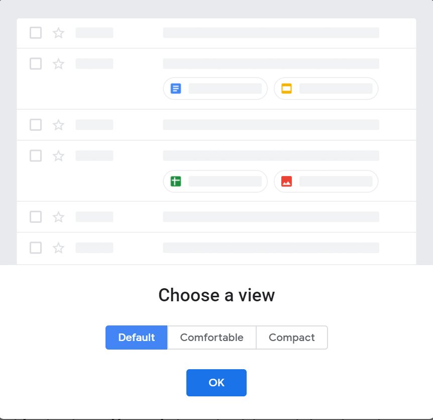 Gmail nouveau look