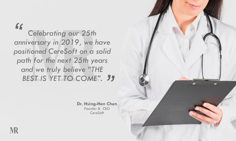 Future of Healthcare Industry by Dr. Hsing-Hen Chen Founder & CEO at CereSoft