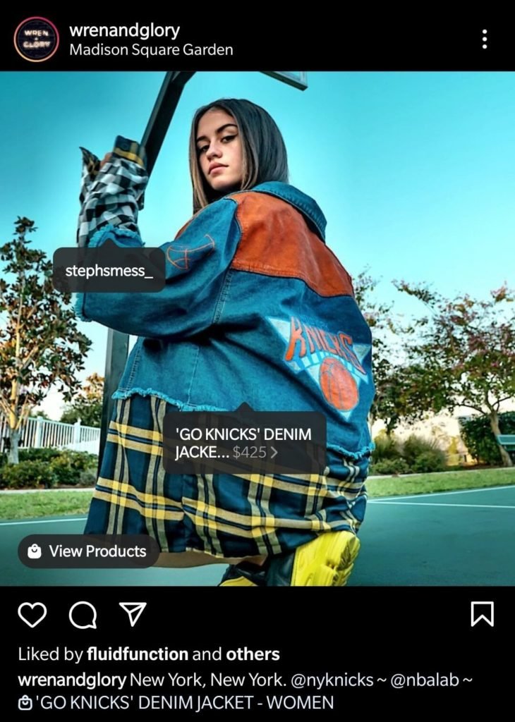 Wrenandglory Shoppable post